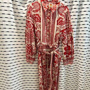 "Farm Rio" Women's Linen Jumpsuit